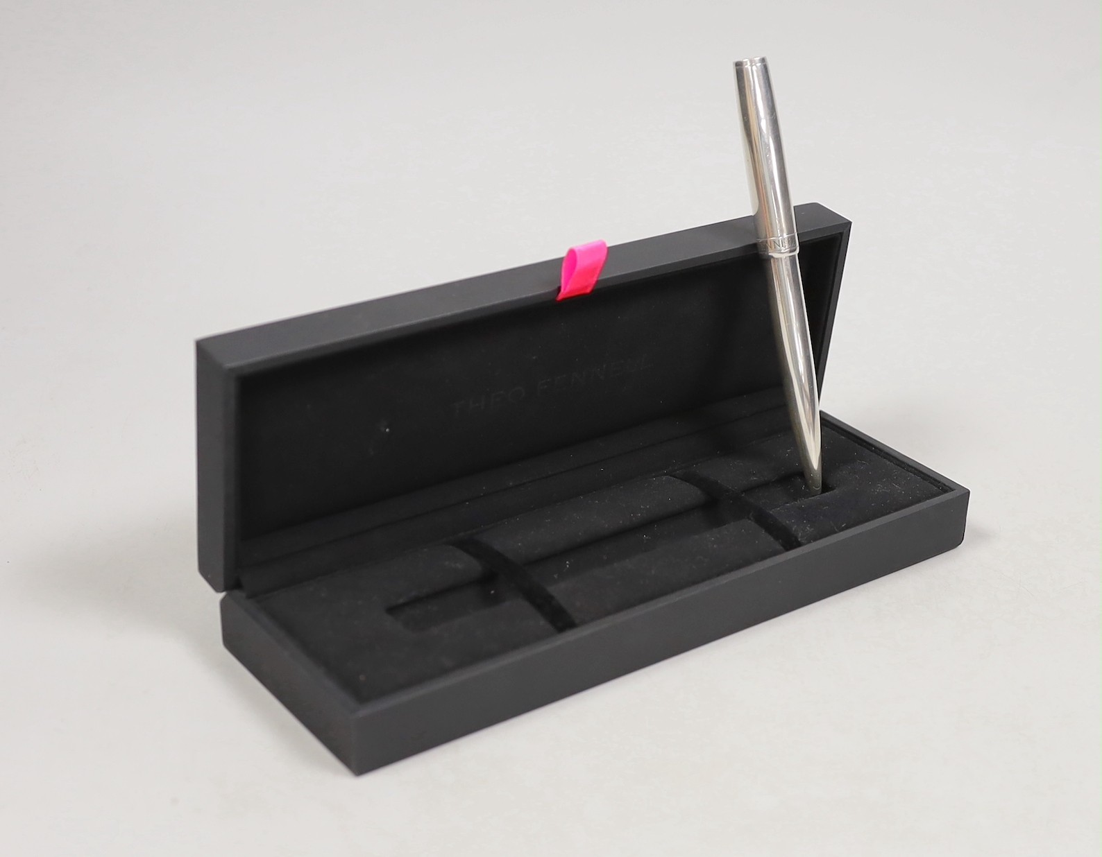 A cased Theo Fennel ‘Ag 925’ ballpoint pen